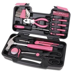 PINK 39 Piece Tool Kit by Apollo. NWT